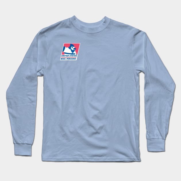 United States Mailpersons Uniform Long Sleeve T-Shirt by Off Book The Improvised Musical Merch Shop